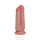 RealRock Two in One Dildo 5/6 - 12,7/15,2 cm Flesh