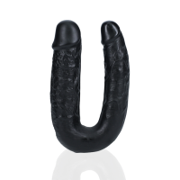 RealRock U Shaped Double Dildo 5 / 12,7 cm Black