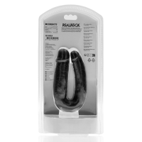 RealRock U Shaped Double Dildo 5 / 12,7 cm Black