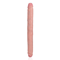 RealRock Slim Double Ended Dong 14 / 35,6 cm - Flesh