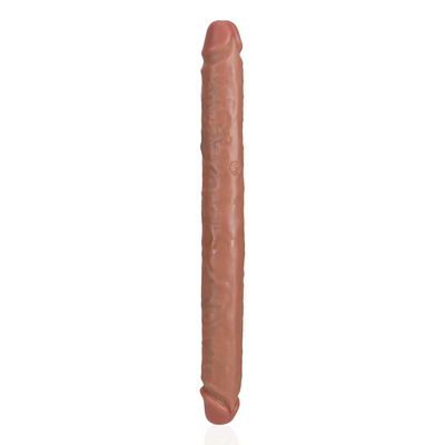 RealRock Slim Double Ended Dong 14 / 35,6 cm - Tan