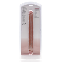 RealRock Slim Double Ended Dong 14 / 35,6 cm - Tan