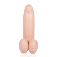 S-Line Aufblasbarer Penis 80 cm - hell