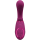VIVE Gen Triple Motor G-Spot Vibrator with Pulse Wave and Vibrating Bristles - Pink