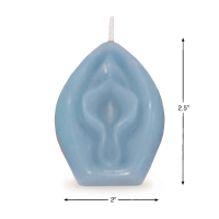 Eden’s Candle Vanilla Scented Vagina Blue 35g