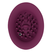 Shots Twitch 3 - Rechargeable Vibrator and Suction - burgundy