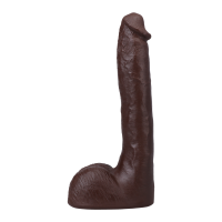 Doc Johnson Pressure Realistic ULTRASKYN Dildo 10 / 25 cm Chocolate