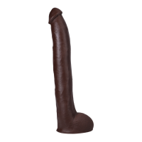 Doc Johnson Hollywood Cash Realistic ULTRASKYN Dildo 11 / 29 cm Chocolate