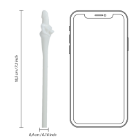 S-Line Bride Straws White