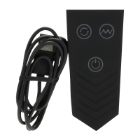 Doc Johnson Robo Rimmer X  Vibrating Plug Black