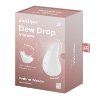 Satisfyer Dew Drop - Lay-on Vibrator - White