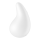 Satisfyer Dew Drop - Lay-on Vibrator - White
