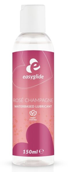 EasyGlide Rosé Champagne aromatisiertes Gleitmittel 150 ml
