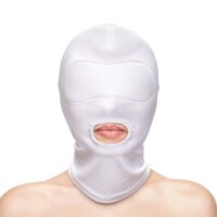 NS Novelties Fetish & Fashion - Mouth Hood - White -...