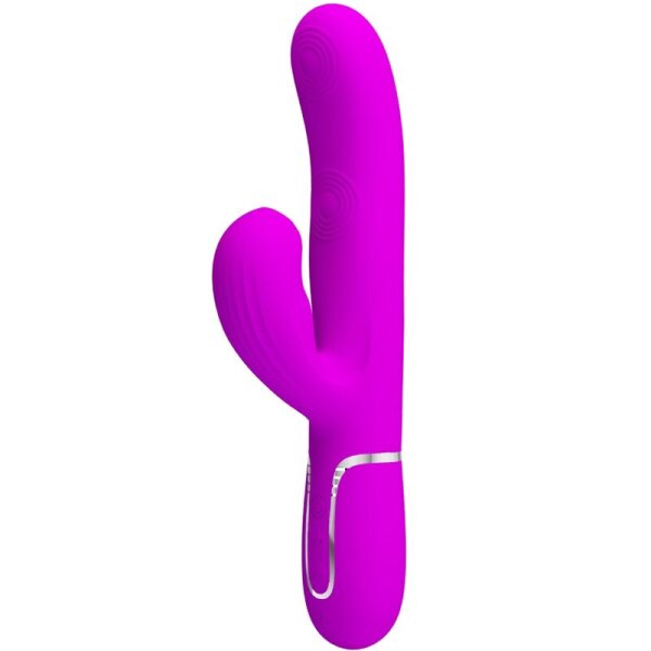 Pretty Love Perlita Multifunction 3 in 1 G-Spot Vibrator Violet
