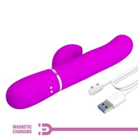 Pretty Love Perlita Multifunction 3 in 1 G-Spot Vibrator Violet