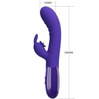 Pretty Love Cerberus Youth Violet Rabbit Vibrator