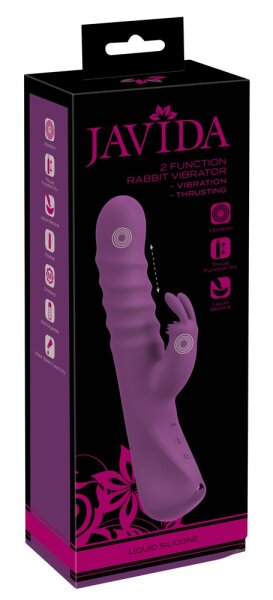 JAVIDA 2 F. Rabbit vibrator with shock function