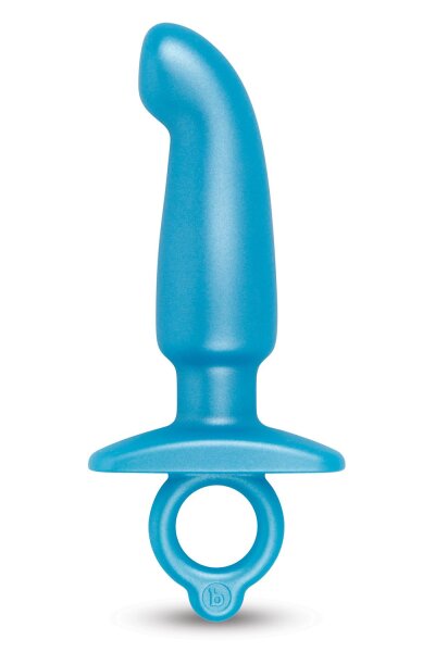 B-Vibe hoher Plug Blau 3,1 cm