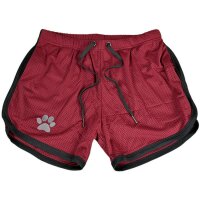 Kinky Puppy Paw Shorts Medium Bordeaux Black