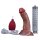 RealCockz Slim Ejaculation Dildo 12 cm Brown