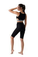 Doreanse Womens Window Detaillierter Sport-BH Black L