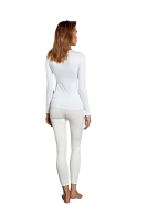 Doreanse Thermal Long Sleeve Crew Neck T-Shirt für Frauen Ecru XXL