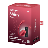 Satisfyer Shiny Petal Connect App - Wearable Couple Vibrator - Red