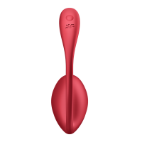 Satisfyer Shiny Petal Connect App - Wearable Couple Vibrator - Red