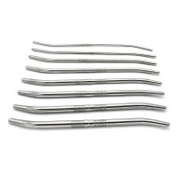 Kiotos Steel Double End Curve Dilator 8 Pcs Set