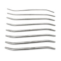 Kiotos Steel Double End Curve Dilator 8 Pcs Set