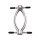 Kiotos Steel Clit Clamp with leash chain