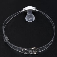 KINKgear Tot Gag white pacifier gag