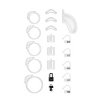 Lockdown Chastity Cage Clear - Large