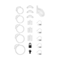 Lockdown Chastity Cage Clear - Small