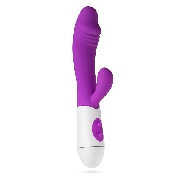 Teazers Realistic Rabbit Vibrator - Purple