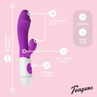 Teazers Realistischer Rabbit - Vibrator - Lila