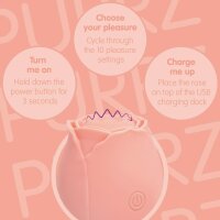 Creative Conceptions Skins Rose Buddies - The Rose Purrz Vibrator