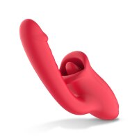 Teazers Dildo mit Klitoris Stimulator