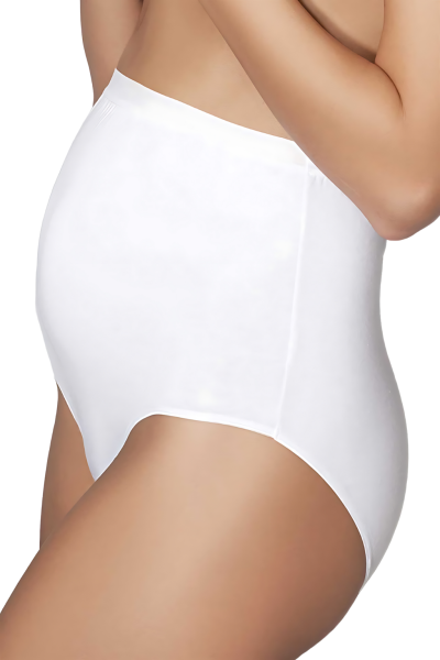 Doreanse Frauen Schwangerschaftsslip weiß S - XXL