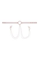 Peaches n Creame - collar with nipple clamps