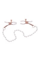 PEACHES ‘N CREAME PEARL NIPPLE CLAMPS