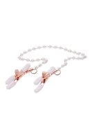 PEACHES ‘N CREAME PEARL NIPPLE CLAMPS