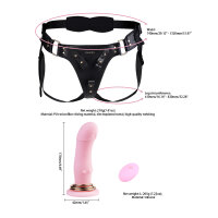 Sevanda Remote-Control Strap-on with L size Dildo