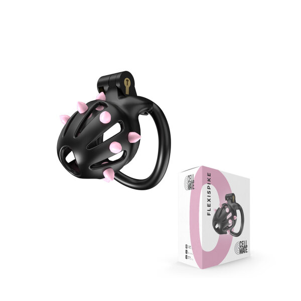 Cellmate FlexiSpike Keuschheitskäfig Größe 0