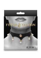 NS Novelties Fetish & Fashion Jezebel Collar Black