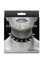 NS Novelties Fetish & Fashion Medusa Collar Black