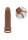 CalExotics Performance Maxx Rechargeable Thick Dual Penetrator Brown skin tone