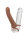 CalExotics Performance Maxx Rechargeable Ribbed Dual Penetrator Brown skin tone