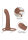 CalExotics Performance Maxx Rechargeable Ribbed Dual Penetrator Brown skin tone
